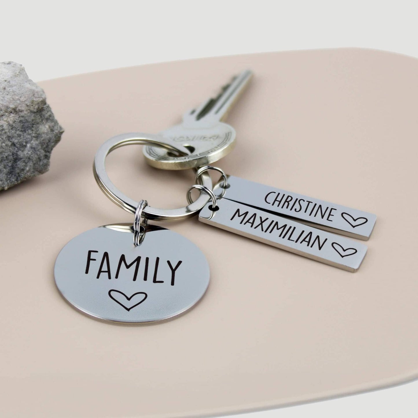 Schlüsselanhänger personalisiert für Familie - Family - Create4me
